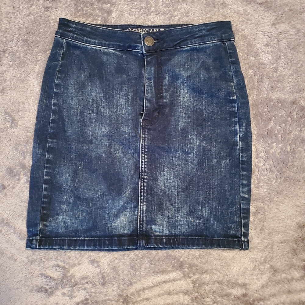 Denim skirt
